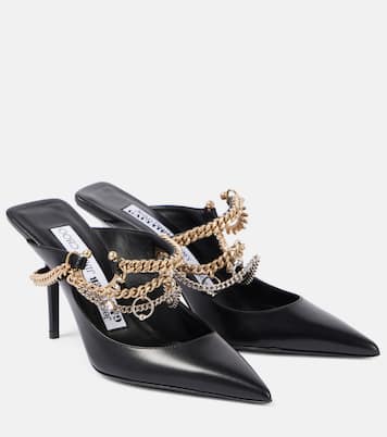 x Jean Paul Gaultier - Pumps slingback in pelle | Jimmy Choo