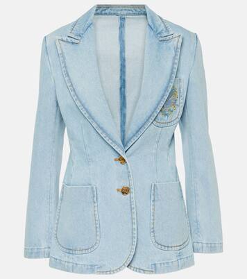 Bestickter Blazer aus Denim | Etro