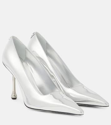 Pumps Ixia 95 aus Metallic-Leder | Jimmy Choo