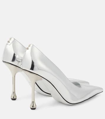 Pumps Ixia 95 aus Metallic-Leder | Jimmy Choo