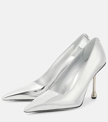 Pumps Ixia 95 aus Metallic-Leder | Jimmy Choo