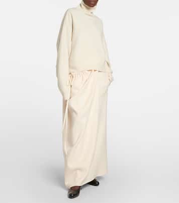 Jersey de cuello alto Ezio de lana y cachemir | The Row