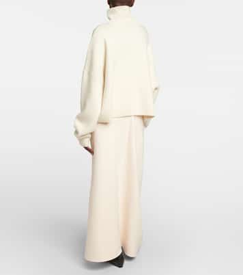 Jersey de cuello alto Ezio de lana y cachemir | The Row