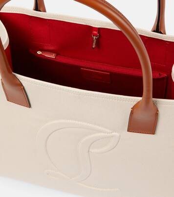 By My Side E/W Large canvas tote bag | Christian Louboutin
