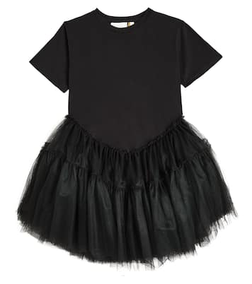 Jersey and tulle dress | Caroline Bosmans