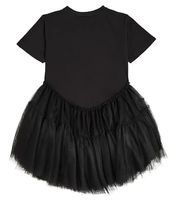 Jersey and tulle dress | Caroline Bosmans