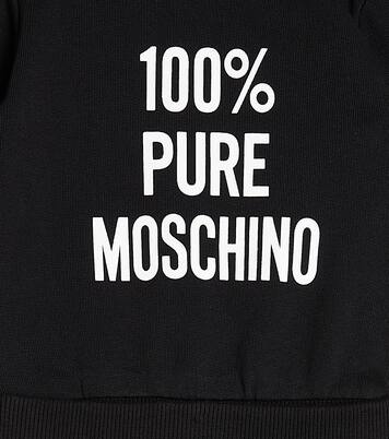 婴幼儿 — 印花棉质针织运动服 | Moschino Kids