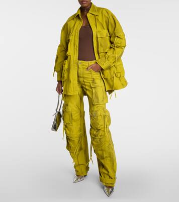 Bikerjacke Fern aus Baumwolle | The Attico