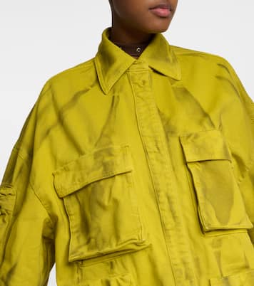 Bikerjacke Fern aus Baumwolle | The Attico