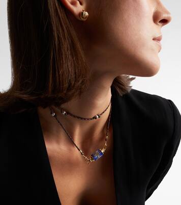 Amour Toujours 18kt gold locket with diamonds | Marie Lichtenberg