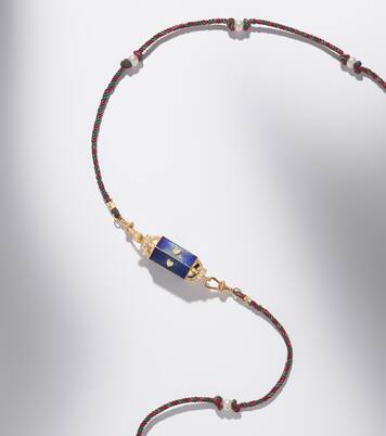 Amour Toujours 18kt gold locket with diamonds | Marie Lichtenberg