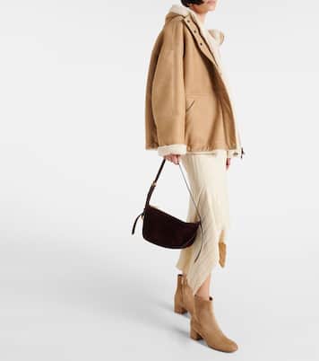 Ankle Boots Joelle 45 aus Veloursleder | Gianvito Rossi