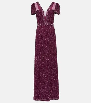 Robe mit Pailletten | Jenny Packham