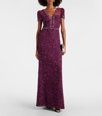 Robe mit Pailletten | Jenny Packham