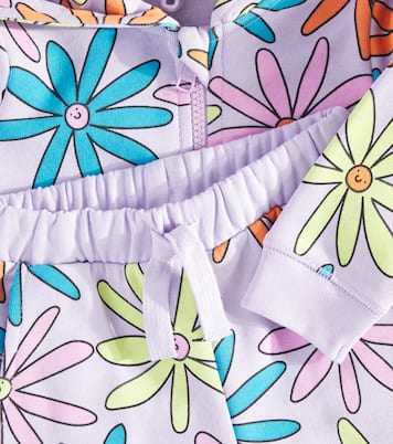 Baby printed cotton fleece tracksuit | Stella McCartney Kids