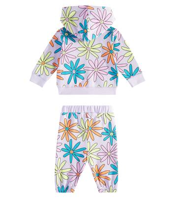 Baby printed cotton fleece tracksuit | Stella McCartney Kids
