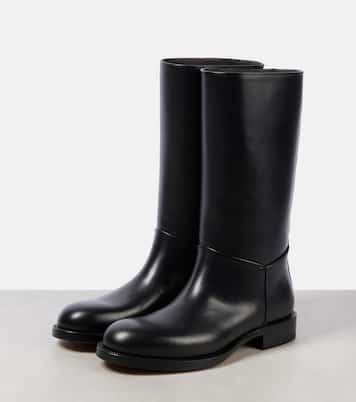 Botas altas Nobilis de piel | The Row