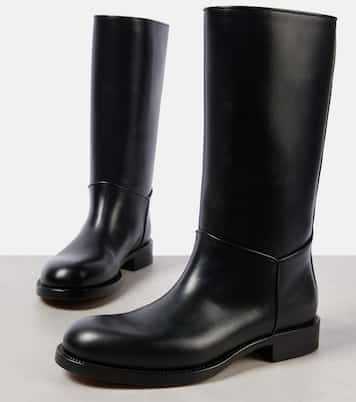 Botas altas Nobilis de piel | The Row