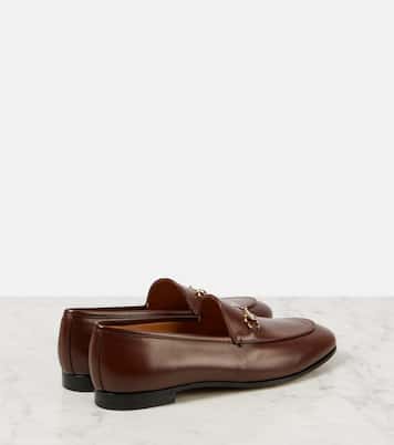 Loafers Gucci Jordaan Horsebit aus Leder | Gucci