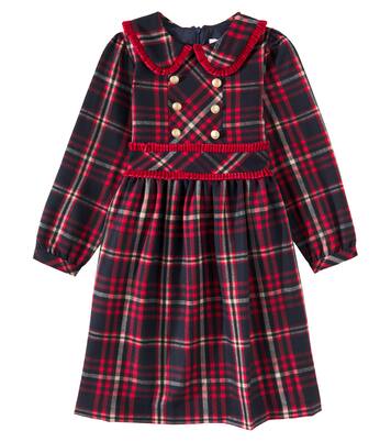 Ruffled tartan dress | Patachou