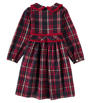 Ruffled tartan dress | Patachou