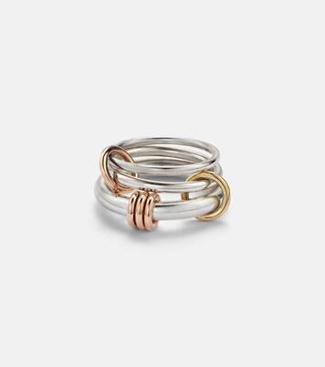 Orion sterling silver, 18kt gold, and 18kt rose gold ring | Spinelli Kilcollin