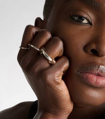 Orion sterling silver, 18kt gold, and 18kt rose gold ring | Spinelli Kilcollin