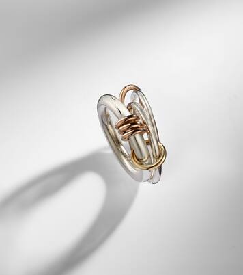 Orion sterling silver, 18kt gold, and 18kt rose gold ring | Spinelli Kilcollin