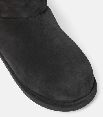 Overknee-Stiefel Heidi 15 aus Veloursleder | Amina Muaddi