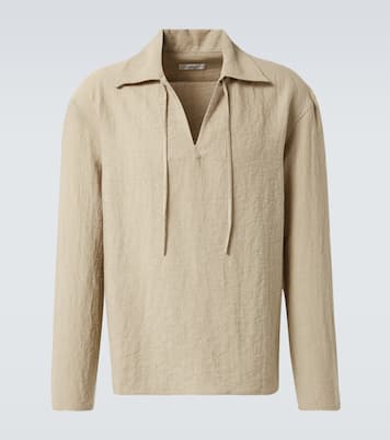 Tie-neck shirt | Commas