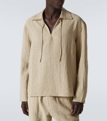 Tie-neck shirt | Commas