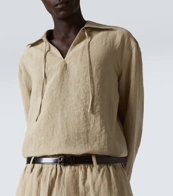 Tie-neck shirt | Commas