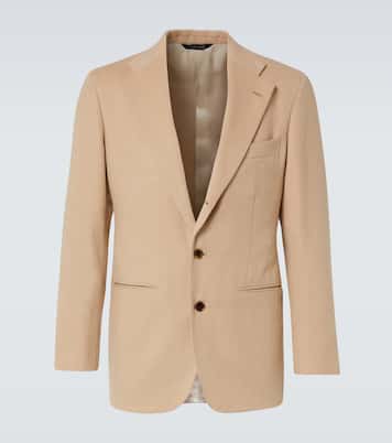 Camel hair suit jacket | Saman Amel