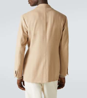Camel hair suit jacket | Saman Amel