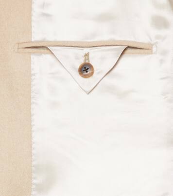 Camel hair suit jacket | Saman Amel