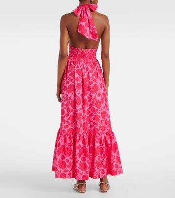 Robe longue Fairhaven en coton mélangé | Heidi Klein