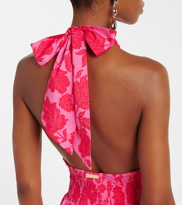 Robe longue Fairhaven en coton mélangé | Heidi Klein