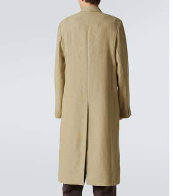 Robe linen and silk overcoat | Our Legacy