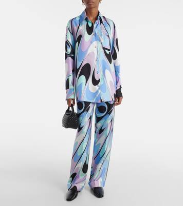 Pyjamahemd Iride aus Seiden-Twill | Pucci