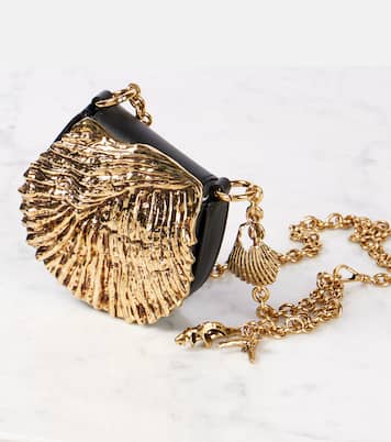 Sea Treasures Mini leather clutch | Chloé