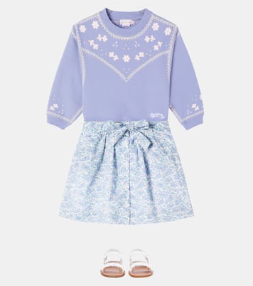 Gonna Esterina in cotone | Bonpoint