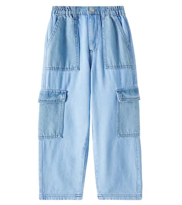 Edelssa colorblocked cargo jeans | The New Society