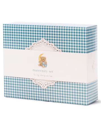 Baby cotton top, pants, beanie, and comforter set | Konges Sløjd