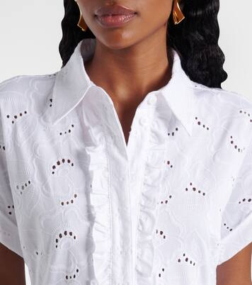 Summer Blossom broderie anglaise minidress | Dorothee Schumacher