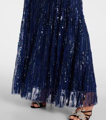 Robe longue Roxy à sequins | Jenny Packham