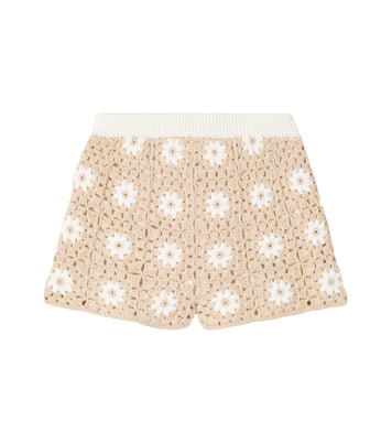 Short Cascadian en coton à fleurs | Zimmermann Kids