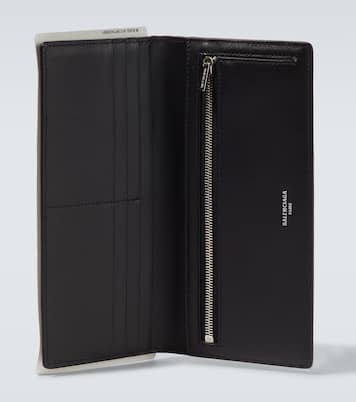 Passport Long leather wallet | Balenciaga