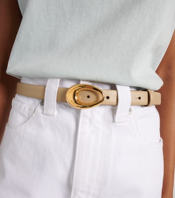 Olivia leather belt | Khaite