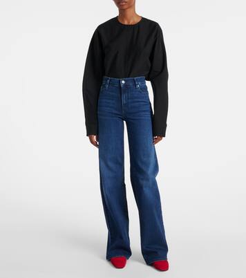 Le Slim Palazzo wide-leg jeans | Frame