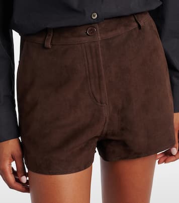 Leontine suede shorts | Nour Hammour